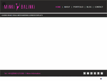 Tablet Screenshot of minkibalinki.com
